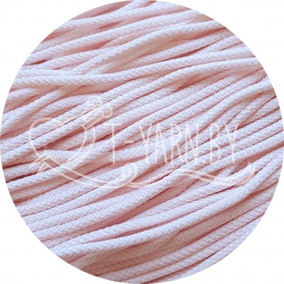 Полиэфирный шнур с сердечником, цвет Сакура, 3мм, 200м, пасма